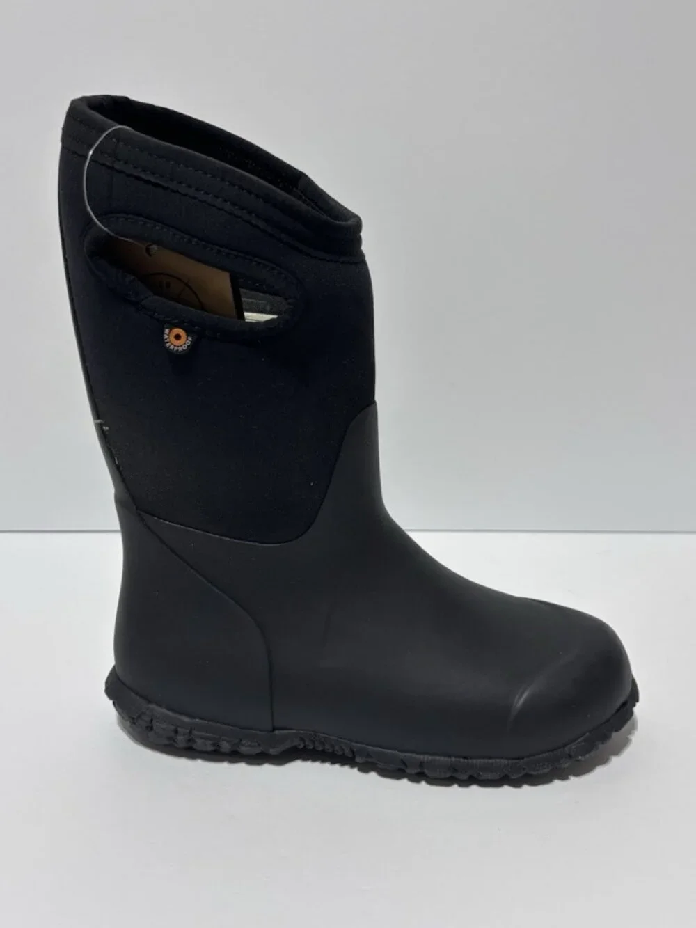 Bogs Big Kids’ Durham Solid Waterproof Winter Boots, Girls’ Size 3 M